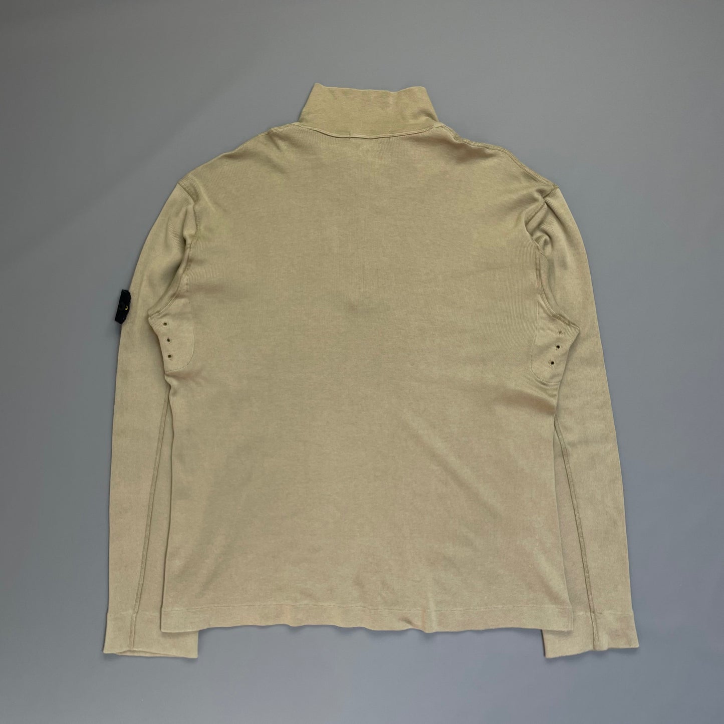 Stone Island Light Brown Quarter Zip SS05