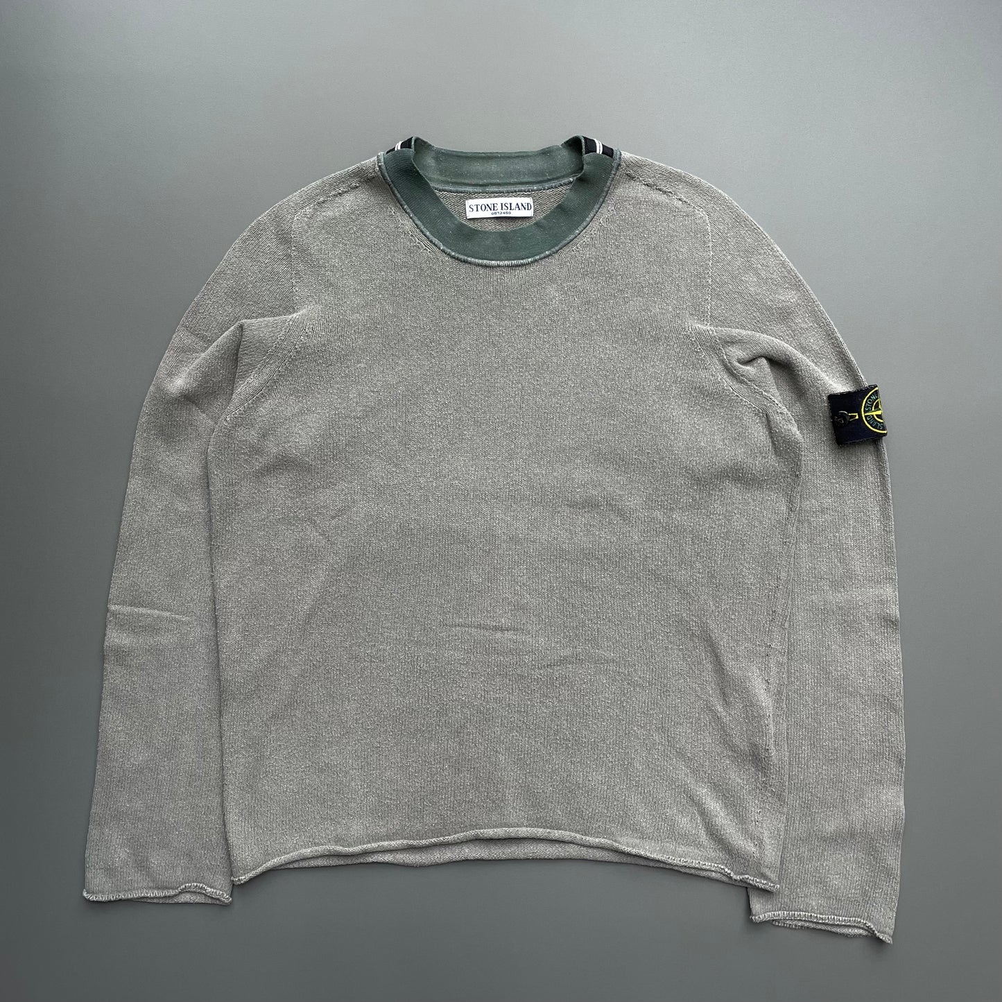 Stone Island Khaki SS07 Lightweight Knit Jumper