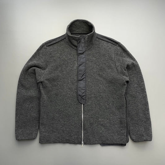 Prada Sport Grey 00s Wool Blend Jacket