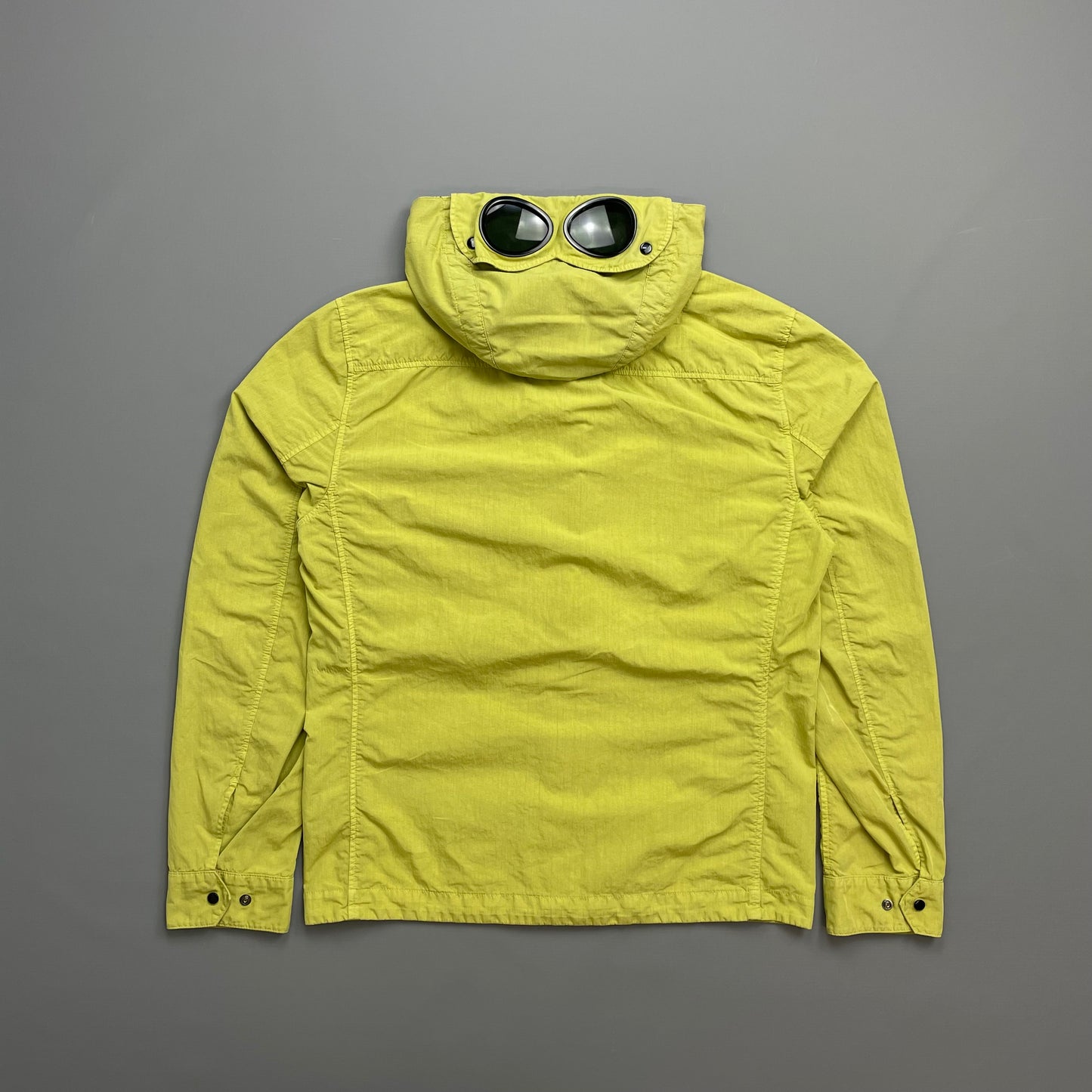 CP Company Green 50 Fili Removable Hood Goggle Jacket