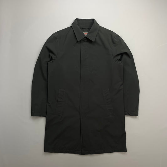 Prada Sport Black 2006 Waterproof Lightweight Trench Coat
