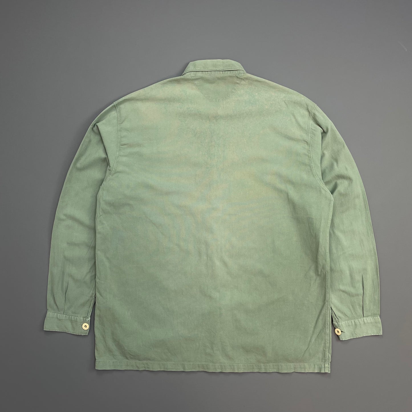Stone Island Marina Green 1995 Lightweight Cotton Button-Through Shirt