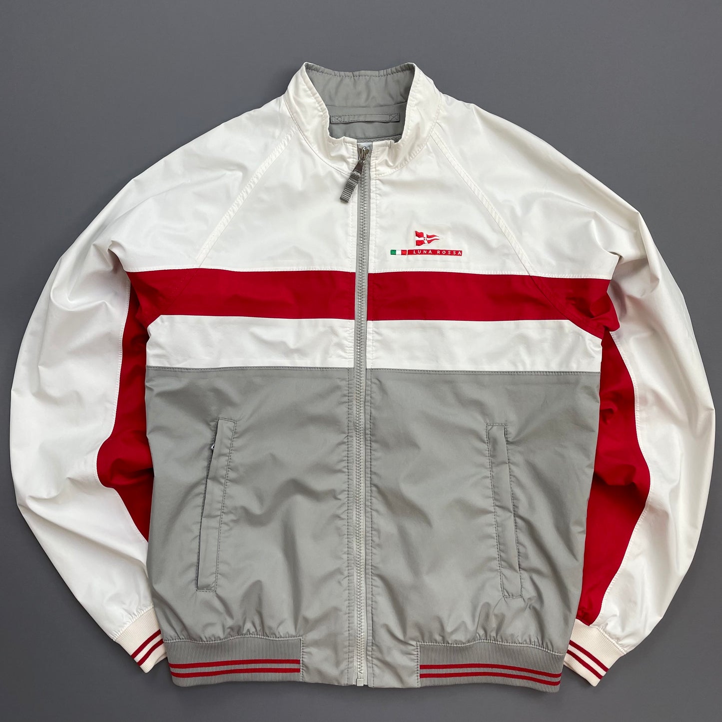 Prada Sport Luna Rossa 2000s Sailing Team Racing Windbreaker Jacket