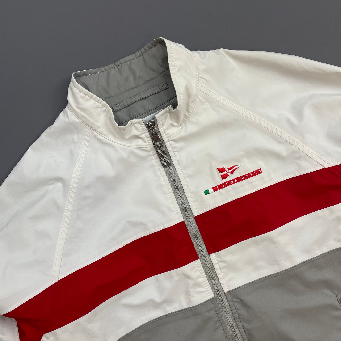 Prada Sport Luna Rossa 2000s Sailing Team Racing Windbreaker Jacket
