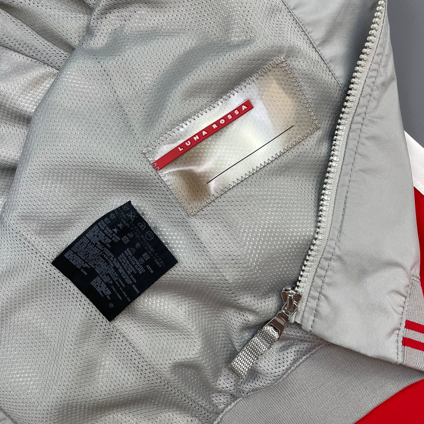 Prada Sport Luna Rossa 2000s Sailing Team Racing Windbreaker Jacket