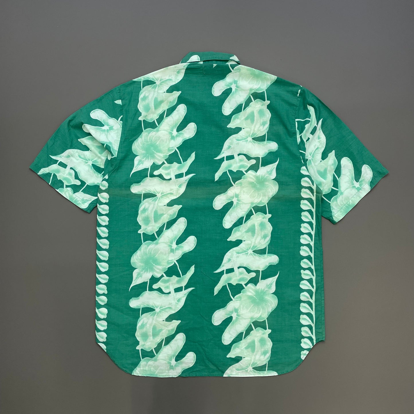 C.P. Company Green 80s Ideas From Massimo Osti Floral Print Short Sleeve Shirt