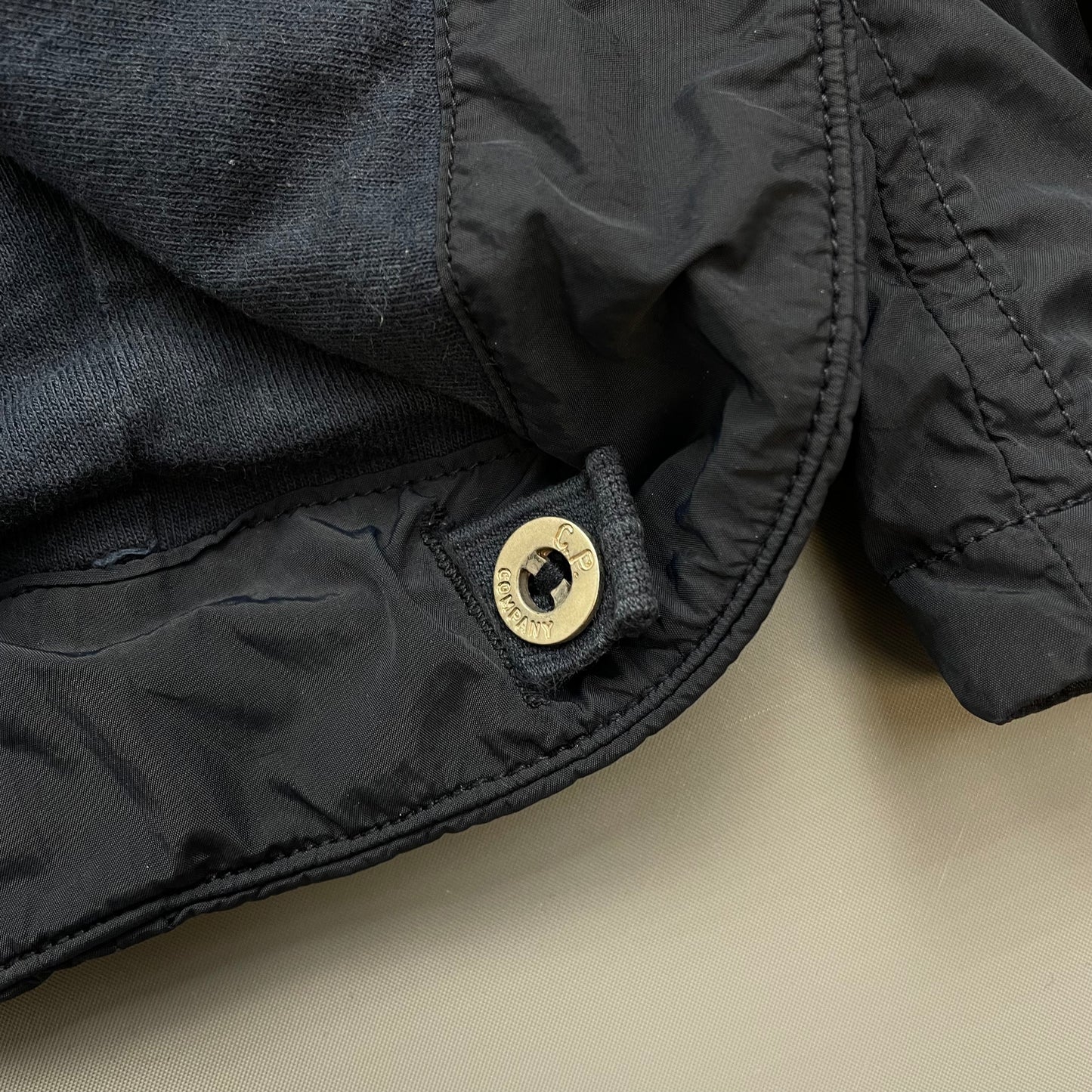 C.P. Company Navy AW09 Watchviewer Cotton-Lined Hooded Nylon Jacket