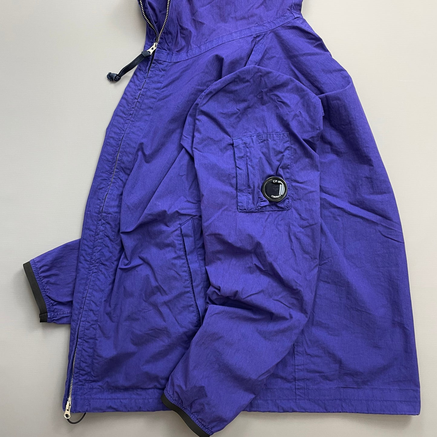 C.P. Company Purple 50 Fili Lightweight Hooded Lens Jacket