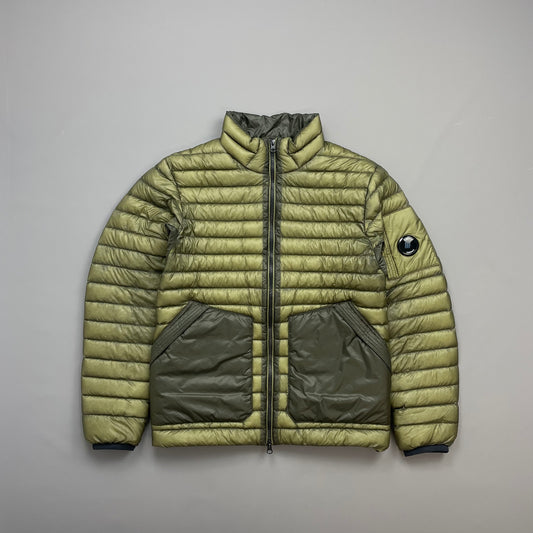 C.P. Company Khaki Green DD Shell Lightweight Puffer Jacket