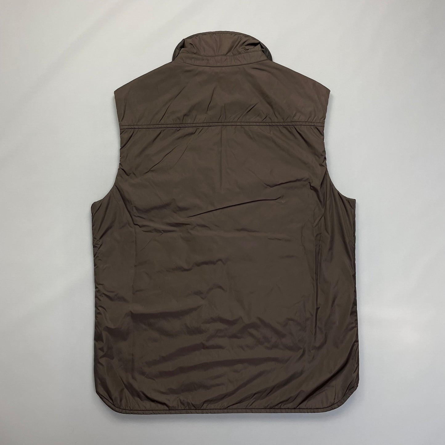 Prada Linea Rossa 2007 Dark Brown Nylon Gilet