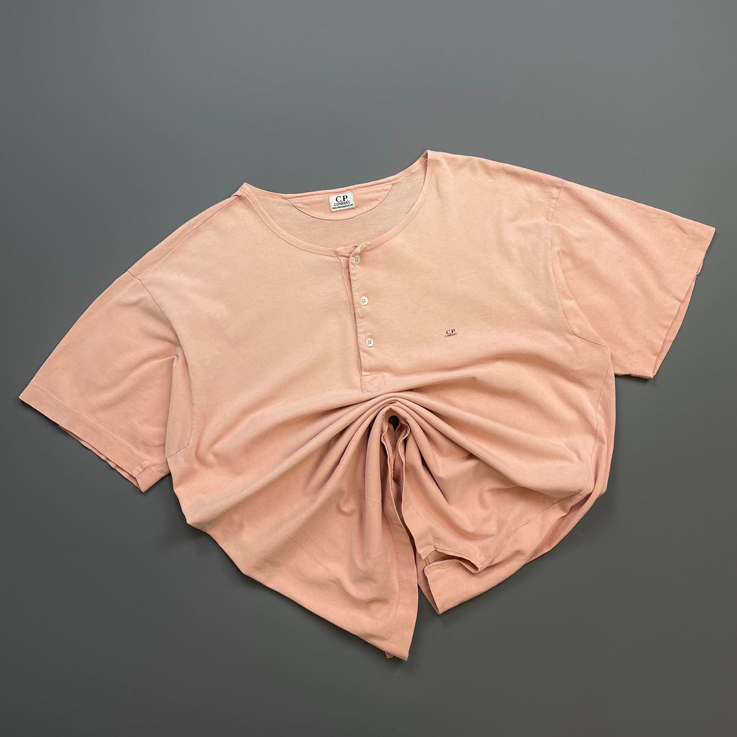 C.P. Company Peach 80s Ideas from Massimo Osti Henley T-Shirt