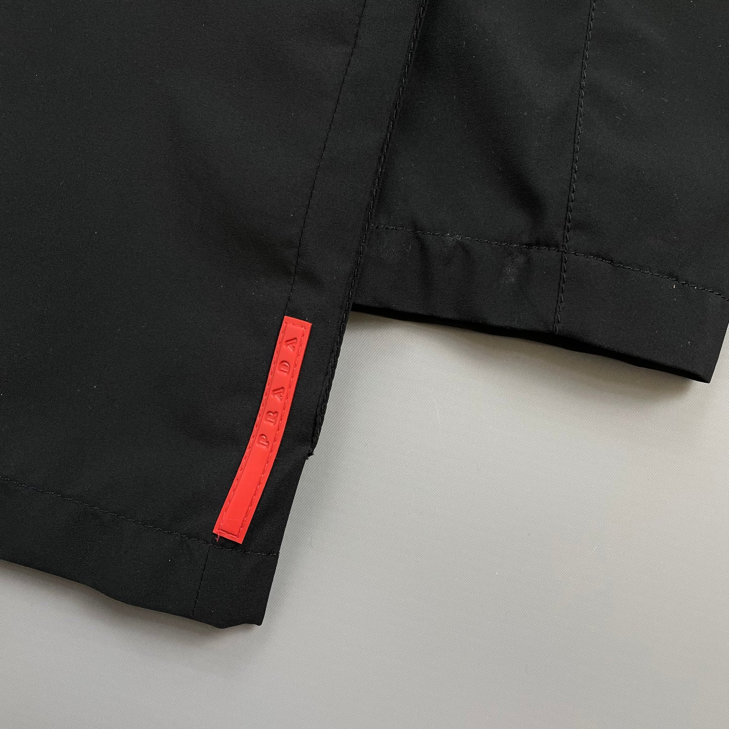 Prada Sport Black 2008 Concealed Hood Field Jacket