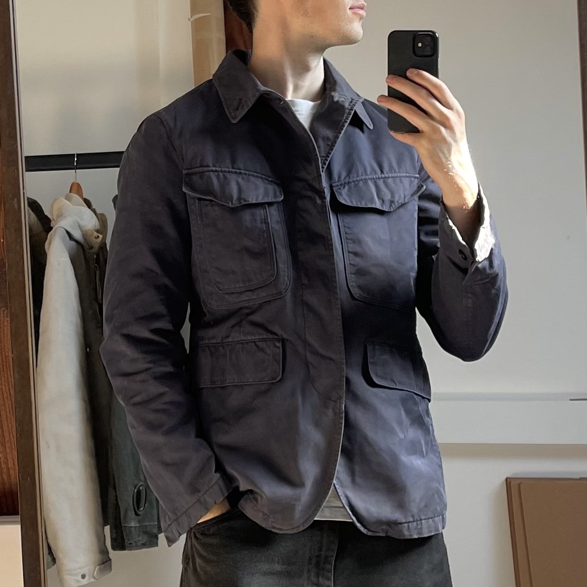 C.P. Company AW11 Vintage Navy Lined Field Jacket