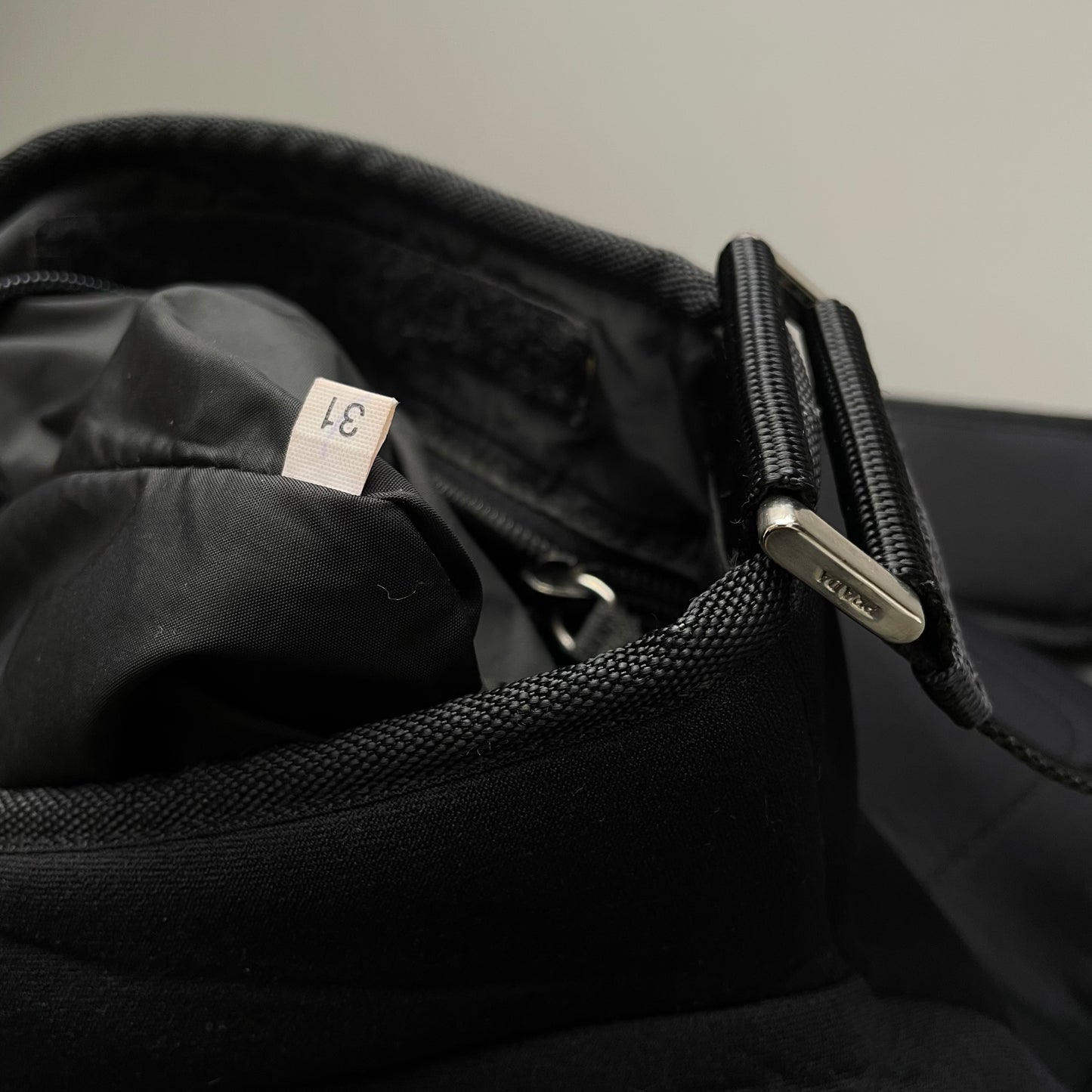 Prada Sport Khaki 00s Neoprene Crossbody Messenger Bag