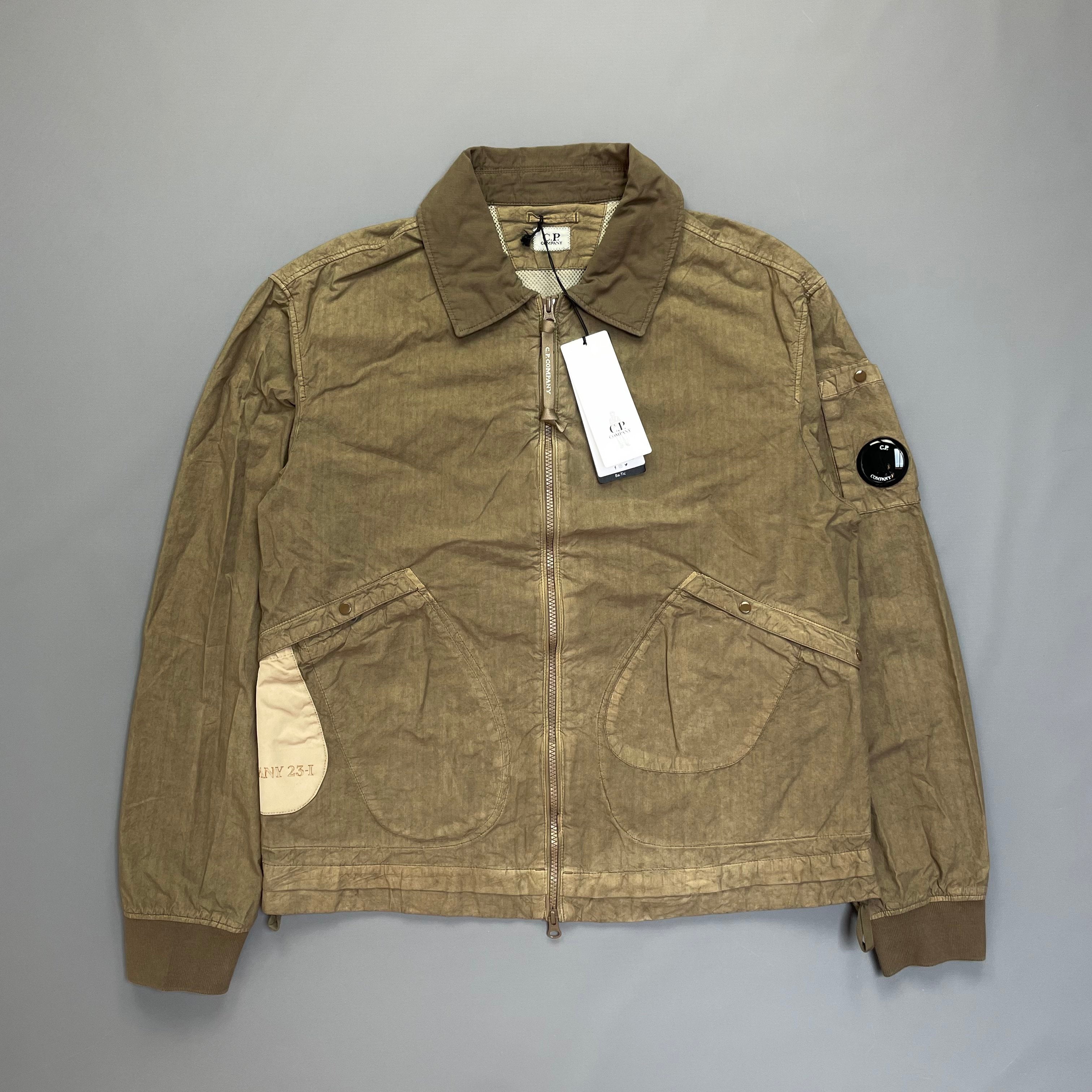 CP Company Ba Tic SS23 Lightweight Jacket in Bronze ajpg shop