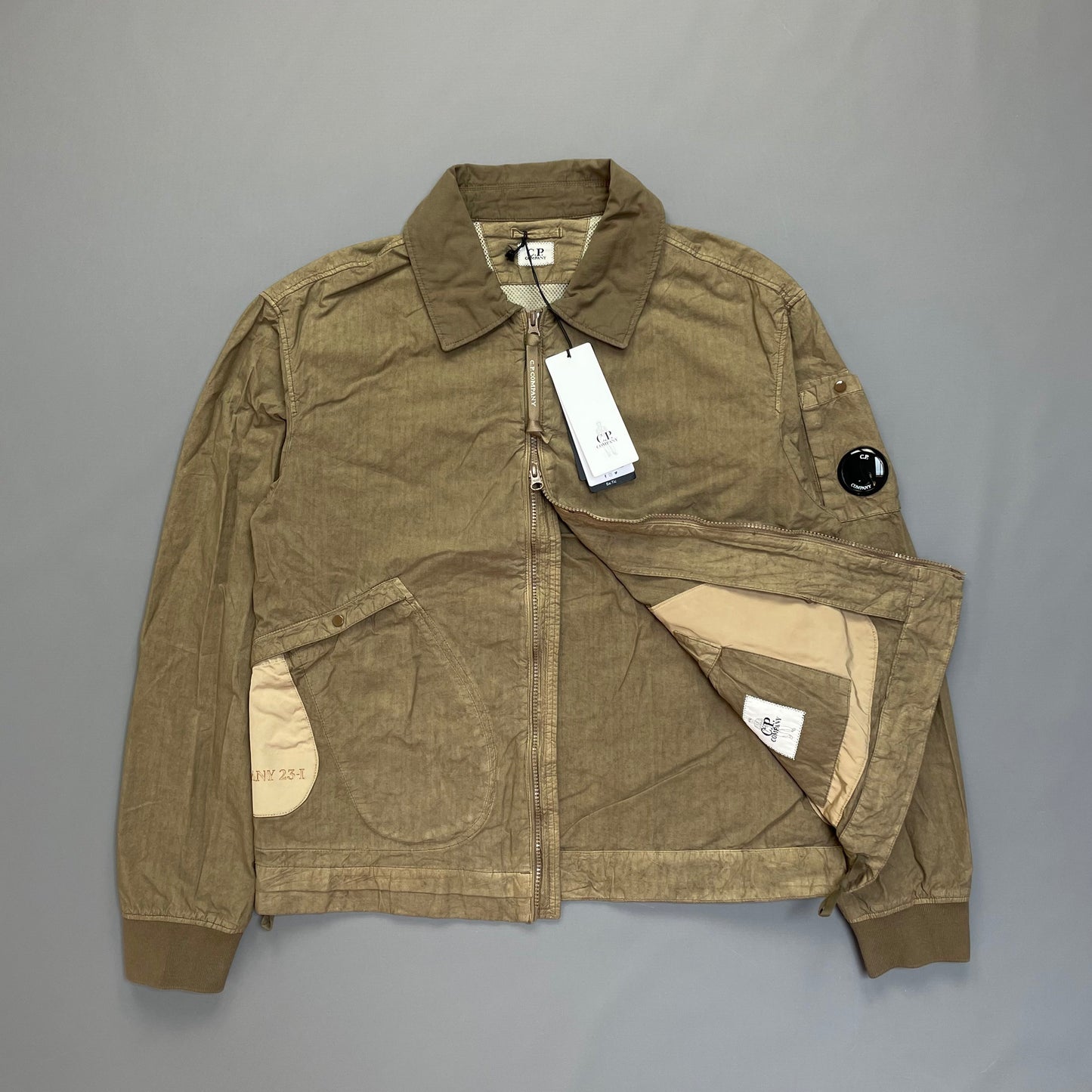C.P. Company Ba-Tic SS23 Lightweight Jacket in Bronze