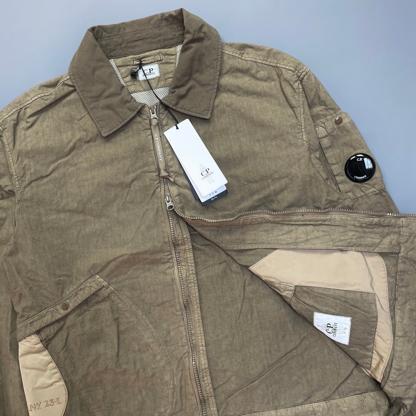 C.P. Company Ba-Tic SS23 Lightweight Jacket in Bronze