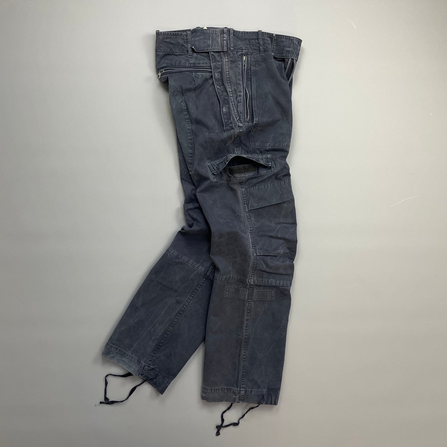 Stone Island Navy 00s Technical Cargo Trousers