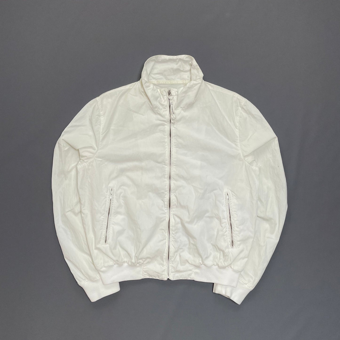 C.P. Company White Shell Bomber Jacket SS04