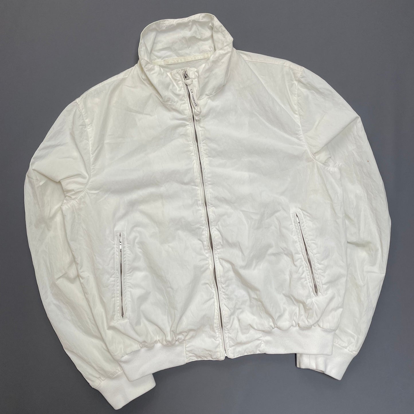 C.P. Company White Shell Bomber Jacket SS04