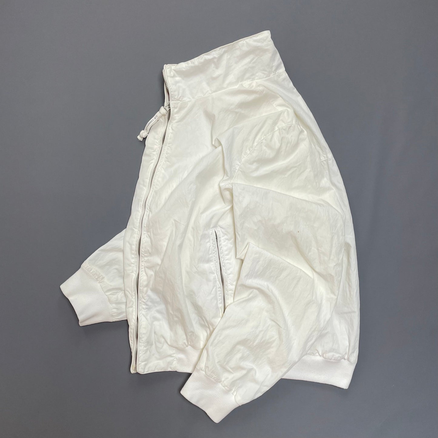 C.P. Company White Shell Bomber Jacket SS04