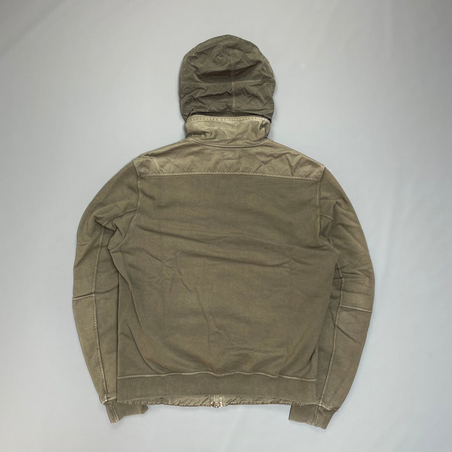 C.P. Company Brown Cotton Jacket w/ Concealed Hood SS07