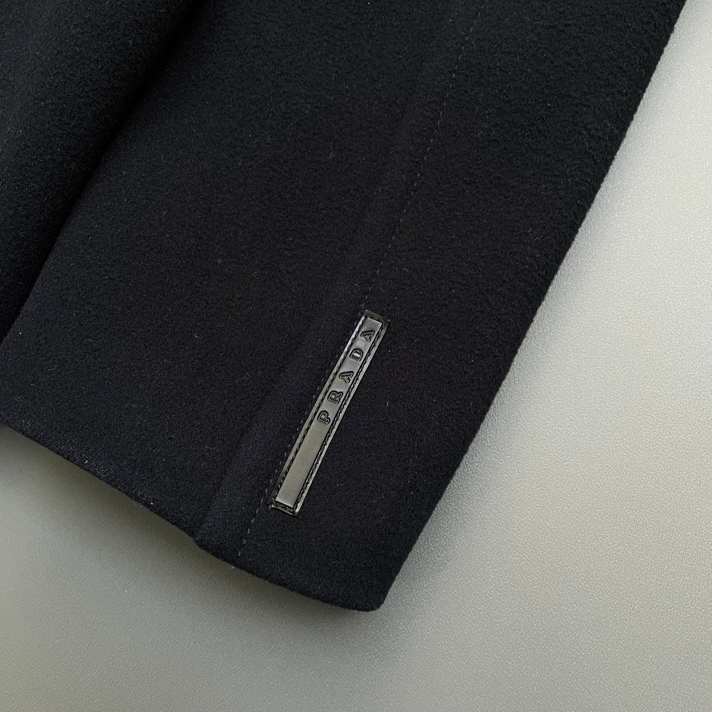 Prada Sport Navy 2008 Wool Caban Jacket