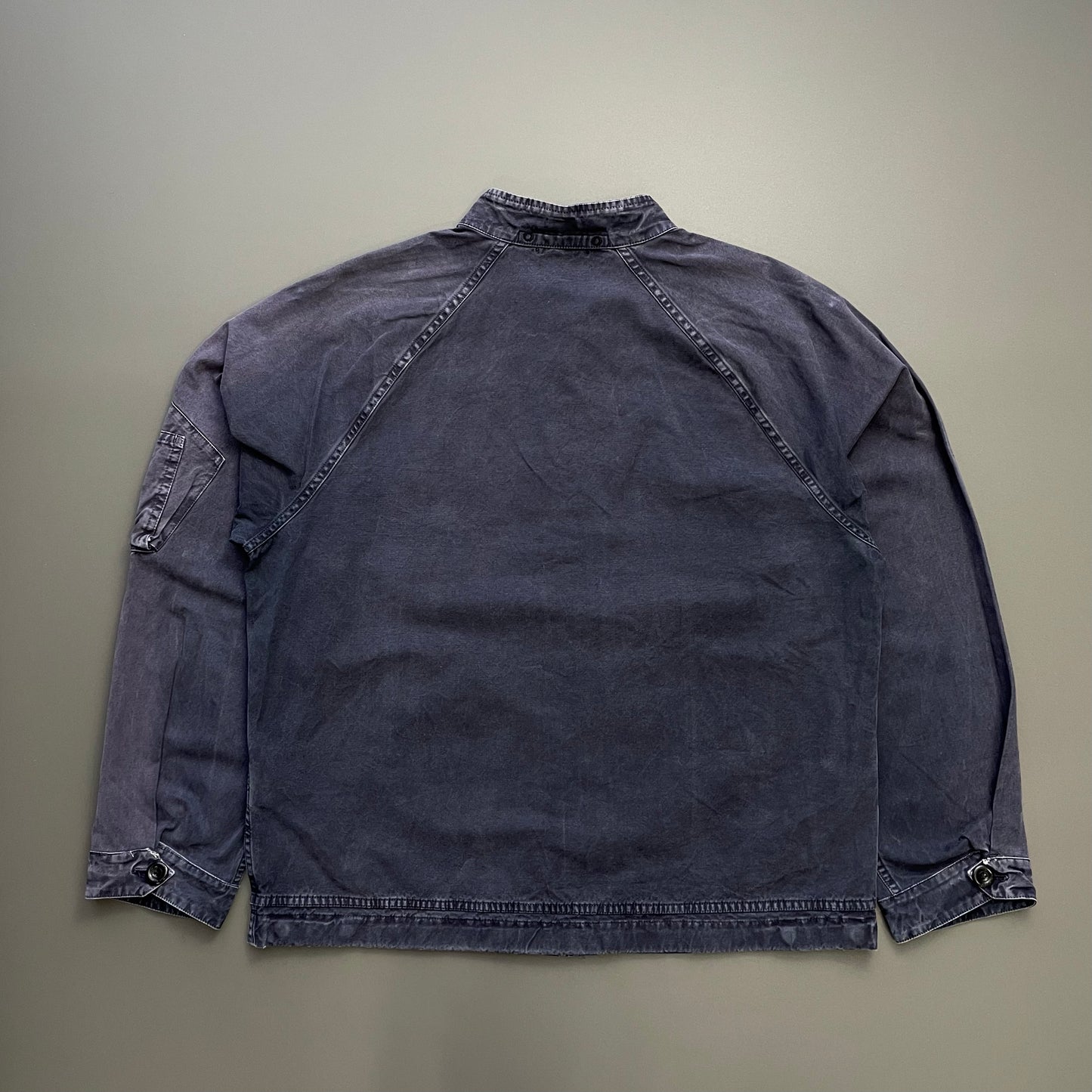Stone Island Denims Navy SS06 Biker Jacket
