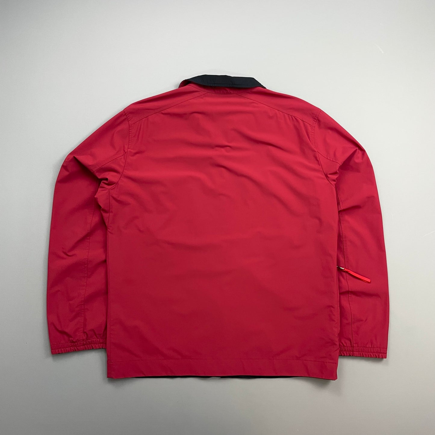 Prada Sport Navy & Red 00s Reversible Nylon Track Windbreaker Jacket