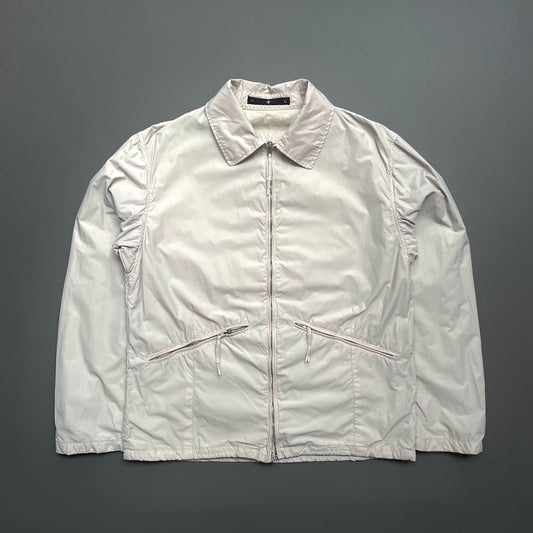 Stone Island Denims Grey SS03 Nylon Zip-Through Harrington Jacket