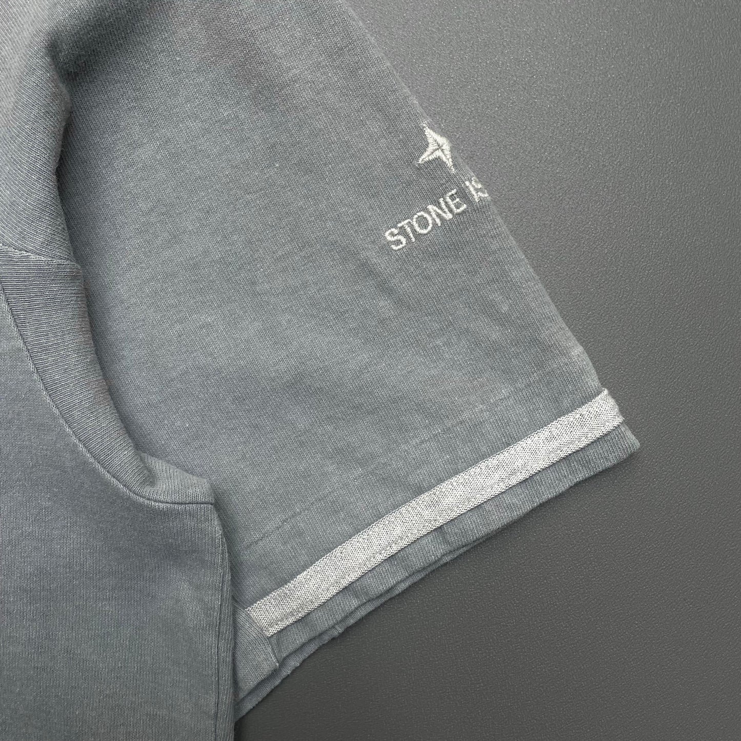 Stone Island Grey SS99 Short Sleeve Polo Shirt