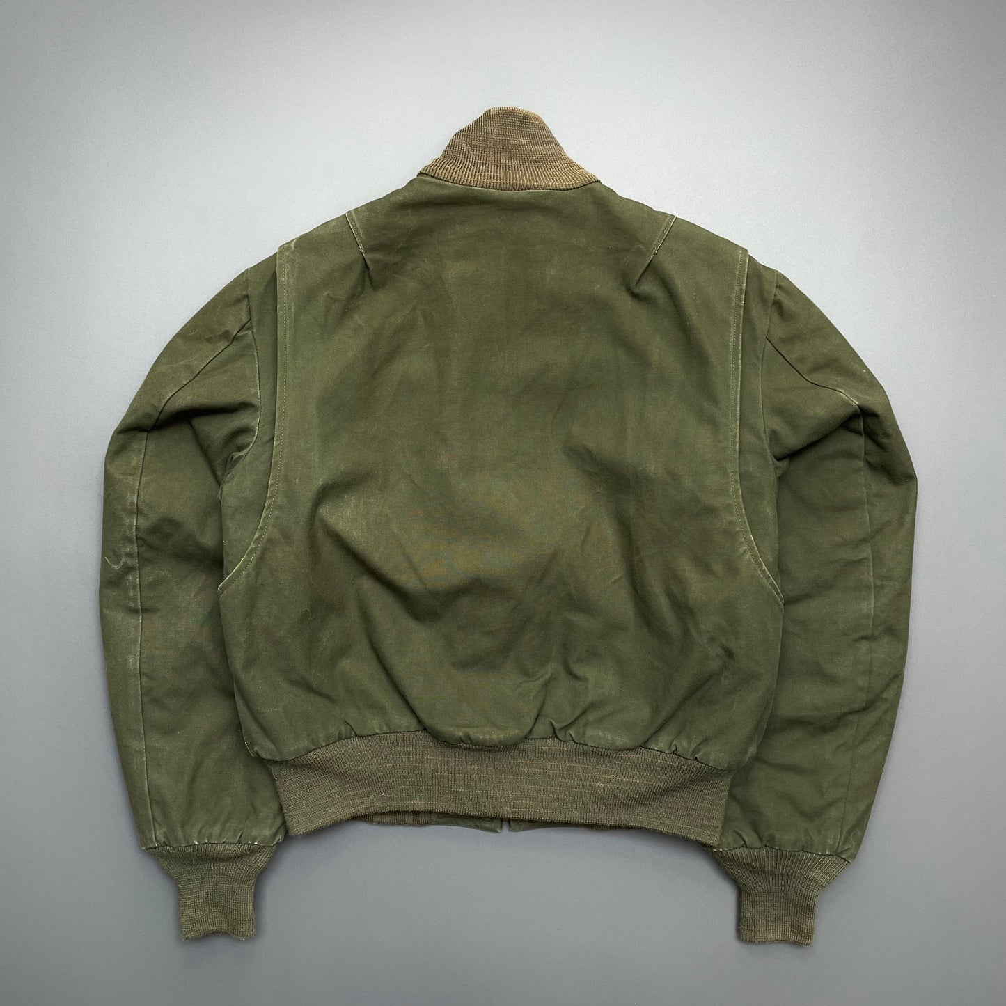 Spiewak & Sons Forest Green 80s Type T-1 Tanker Military Bomber Jacket