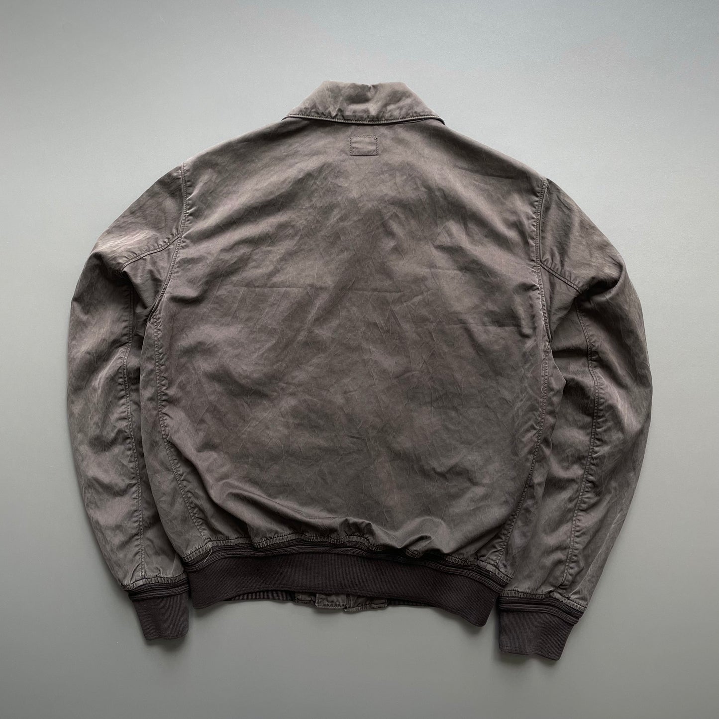 C.P. Company Brown SS07 Waxy Bomber Jacket