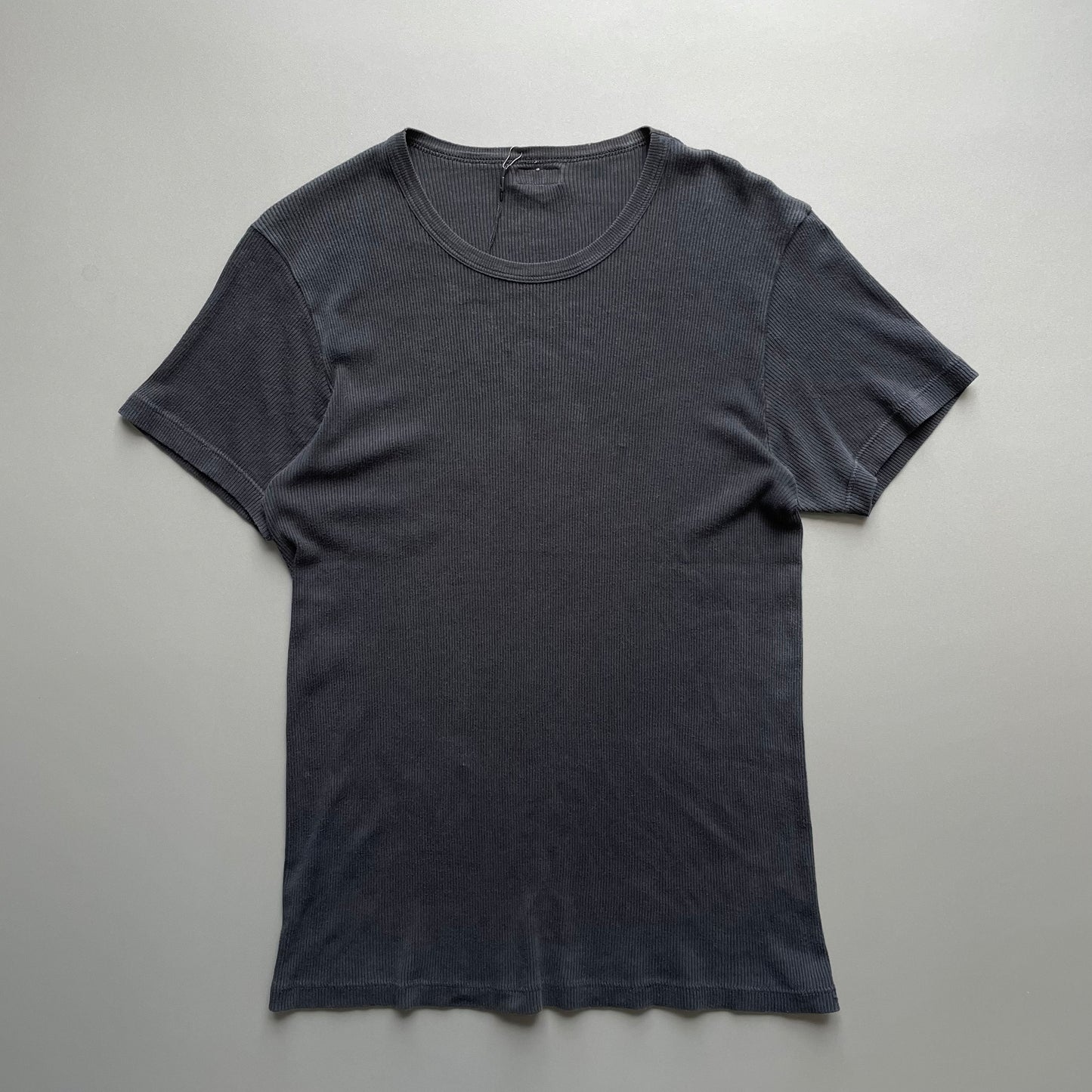 Dolce&Gabbana Black 00s Women's Ribbed T-Shirt