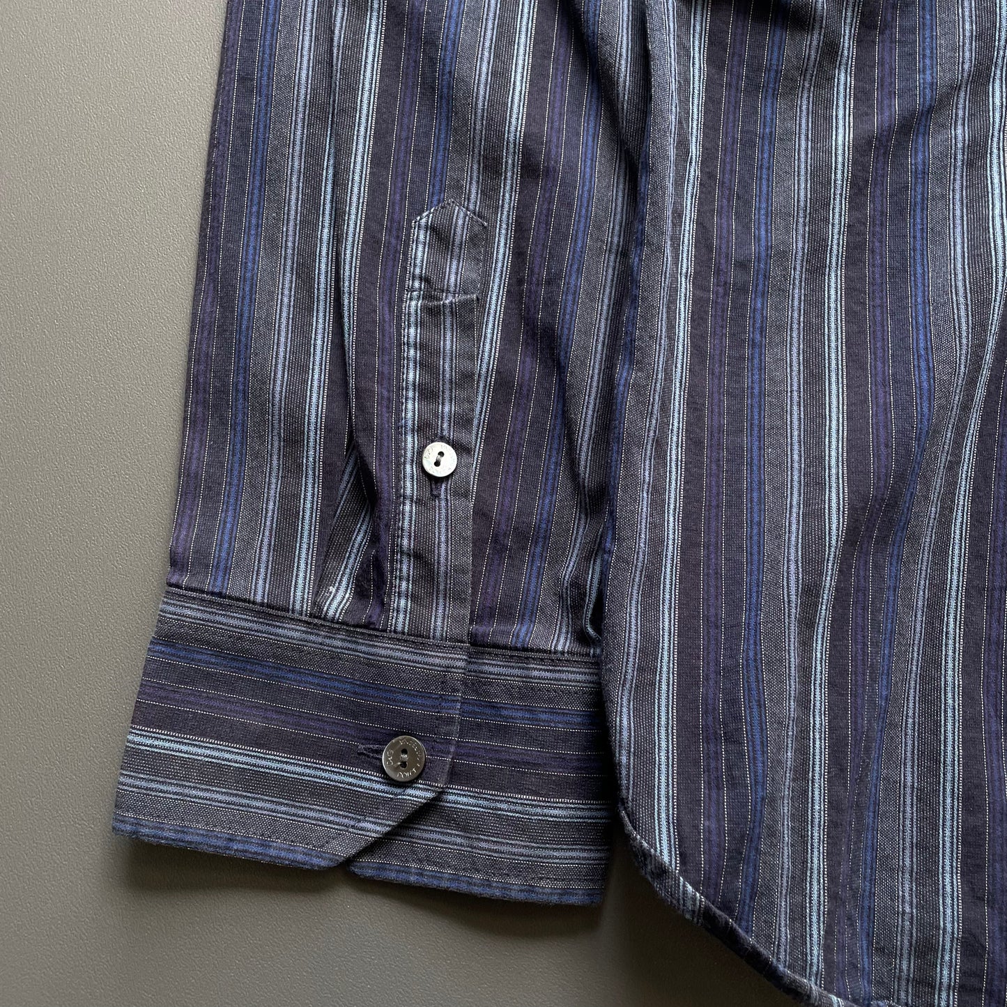 Dolce&Gabbana Men's Blue and Navy Shirt