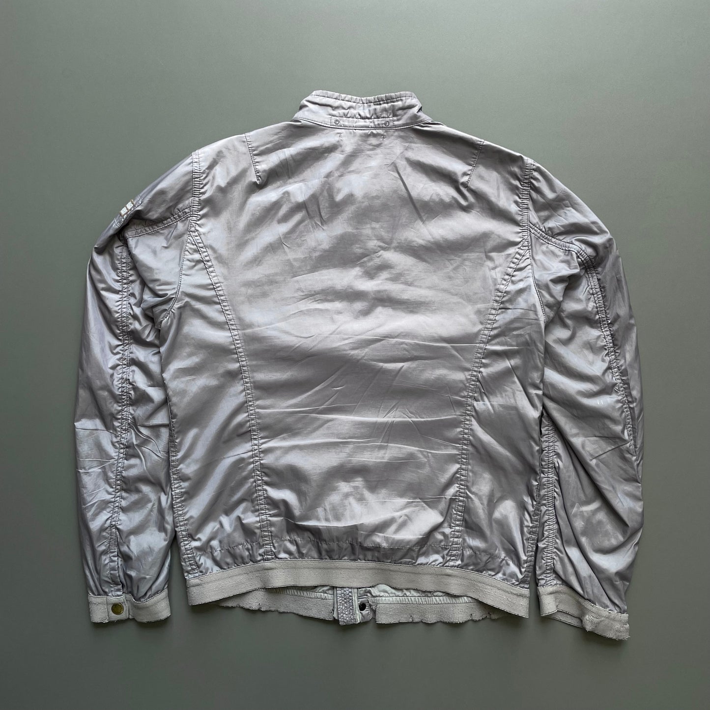 Stone Island Denims Grey SS09 Nylon Bomber Jacket