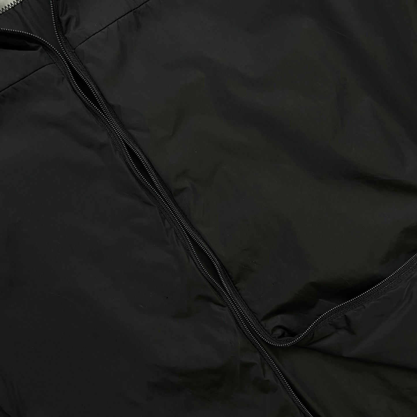 Prada Sport Black 2007 Wool & Nylon Padded Bomber Liner Jacket