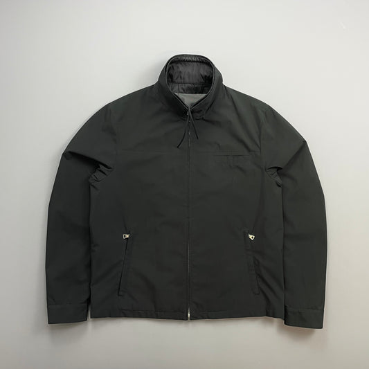 Prada Sport Black 2009 Windstopper Dual Nylon Layer Harrington Jacket