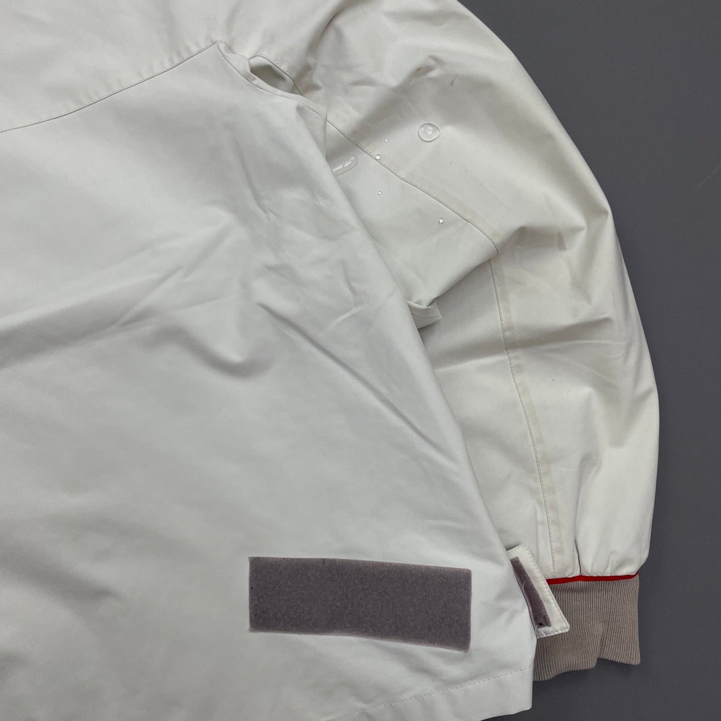 Prada Sport White & Grey 00s Goretex Harrington Jacket