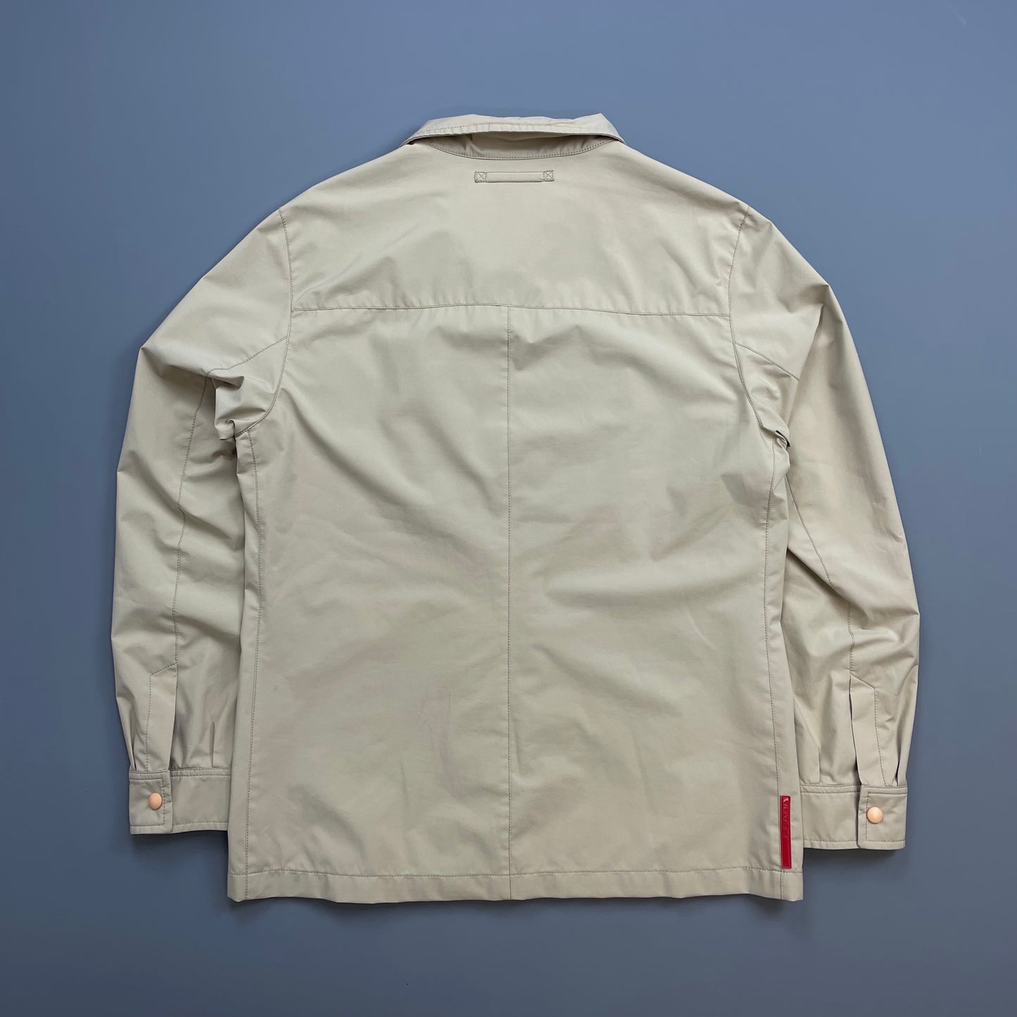 Prada Sport Beige 2007 Windstopper Multi-Pocket Field Jacket