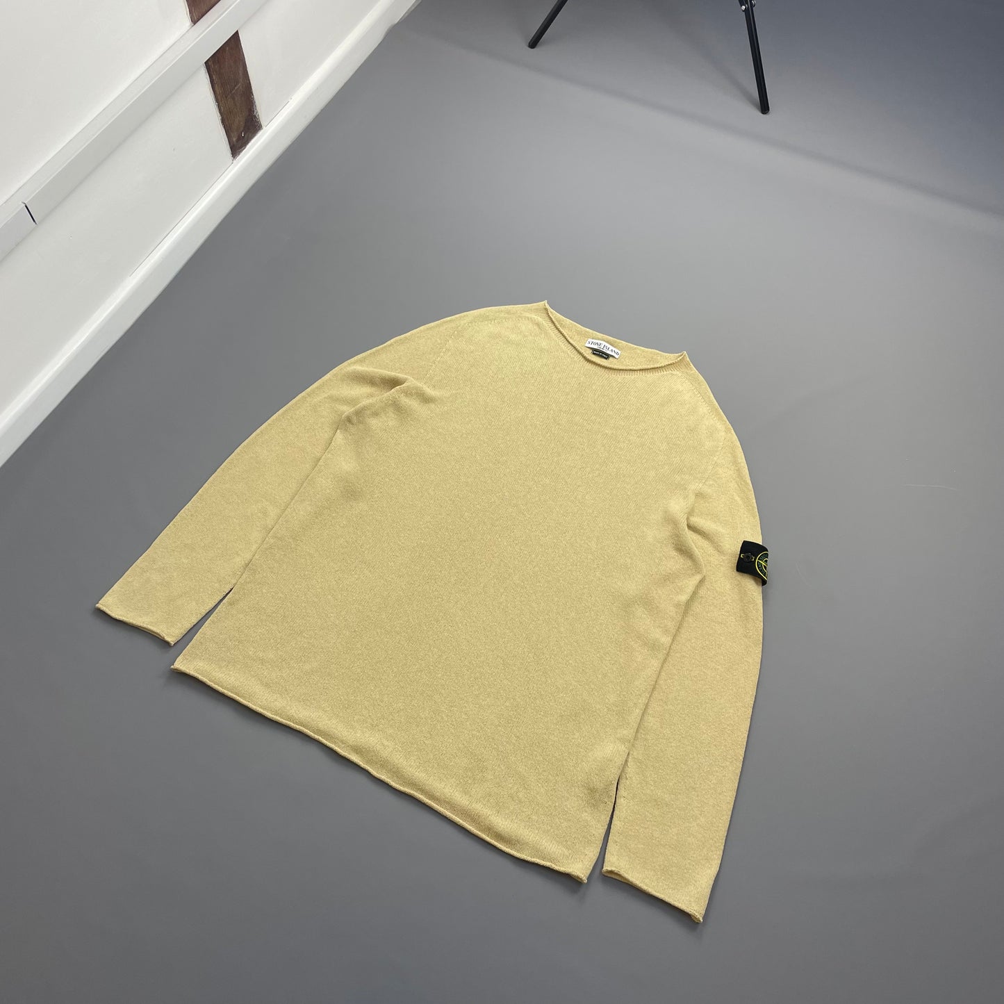 Stone Island Camel AW03 Lightweight Knit Jumper