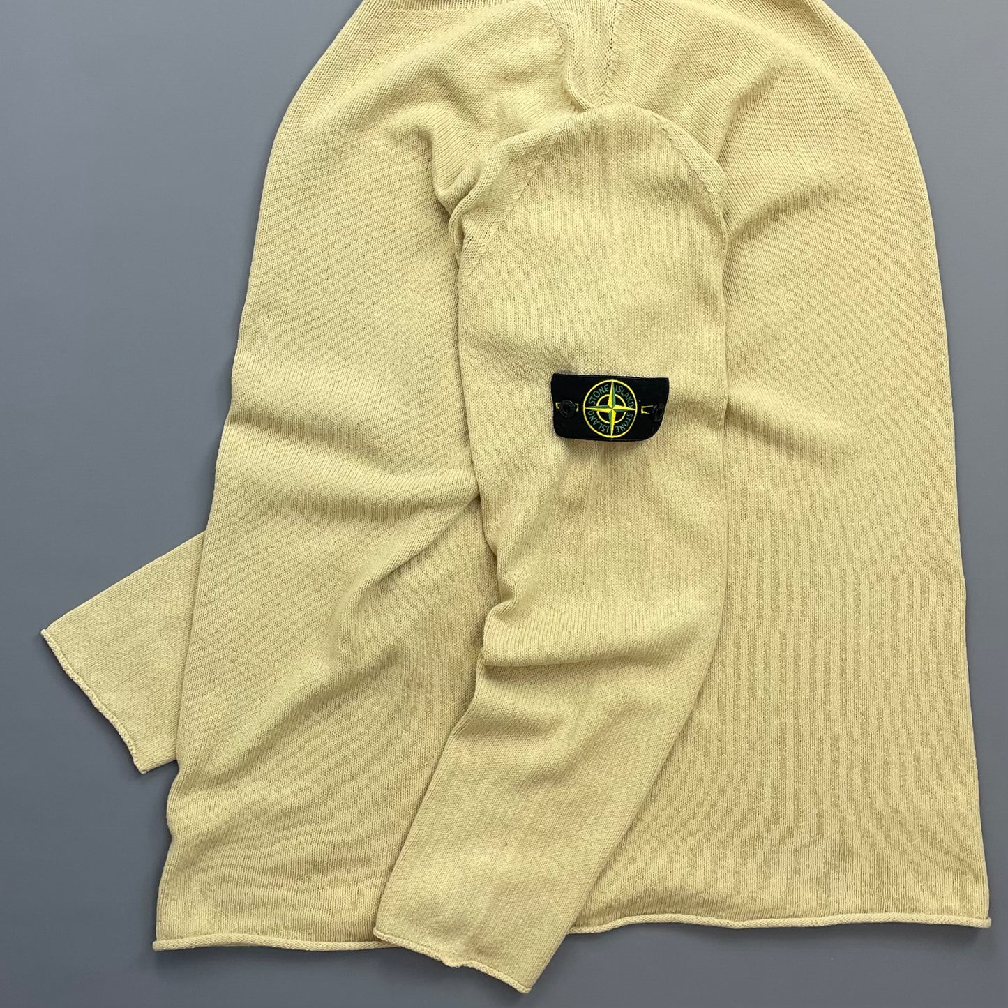 Stone Island Camel AW03 Lightweight Knit Jumper