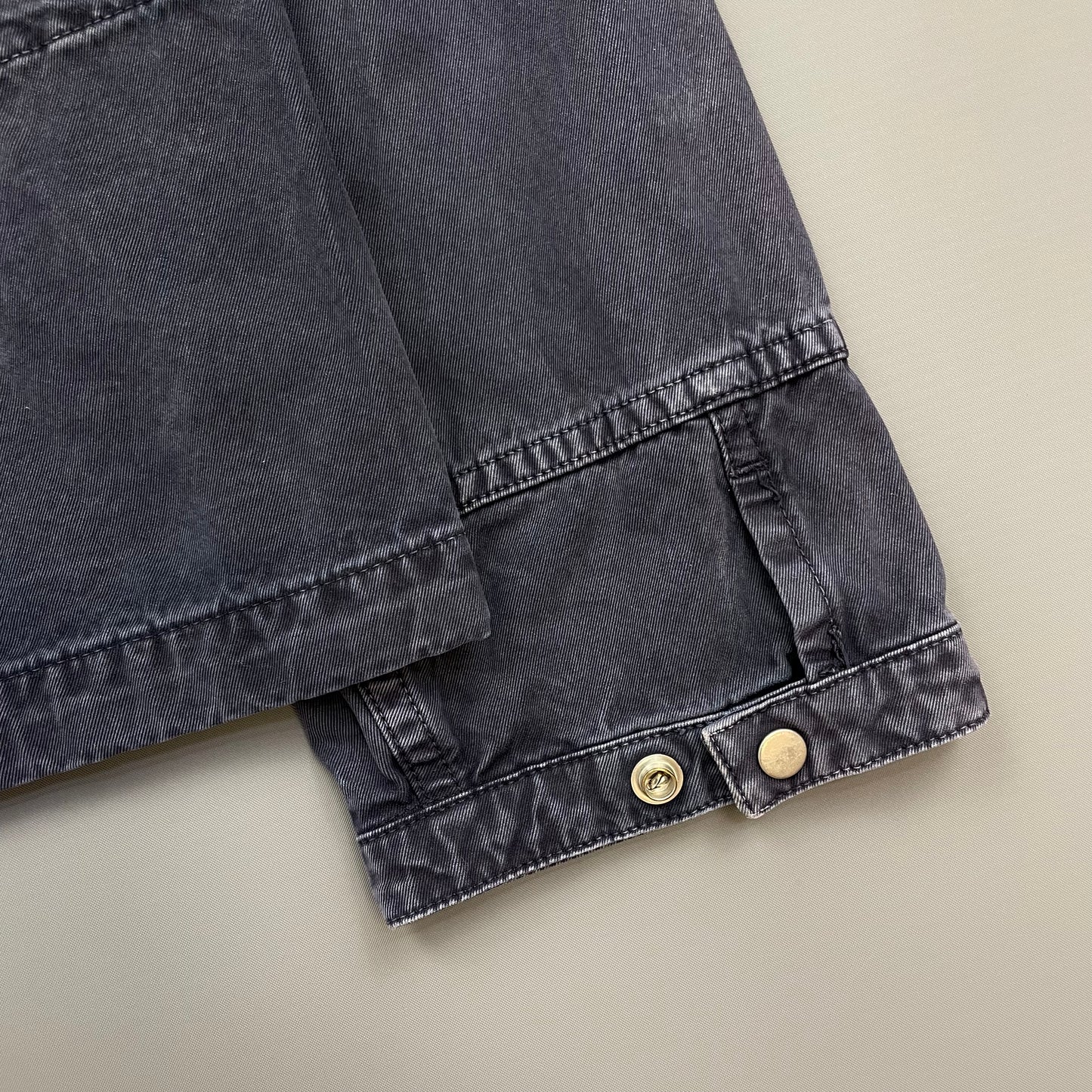 Stone Island Denims SS06 Navy Cotton Hooded Windbreaker Emblem Jacket