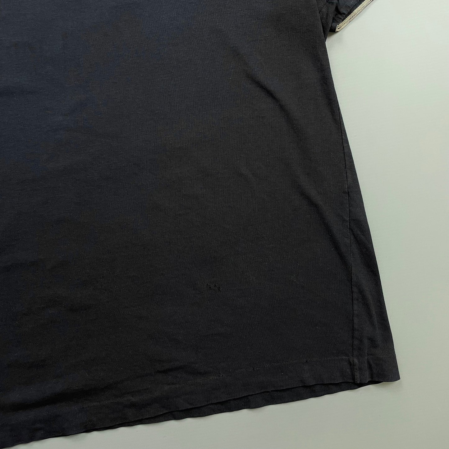 Stone Island Navy 80s Cotton Boat Neck Tee