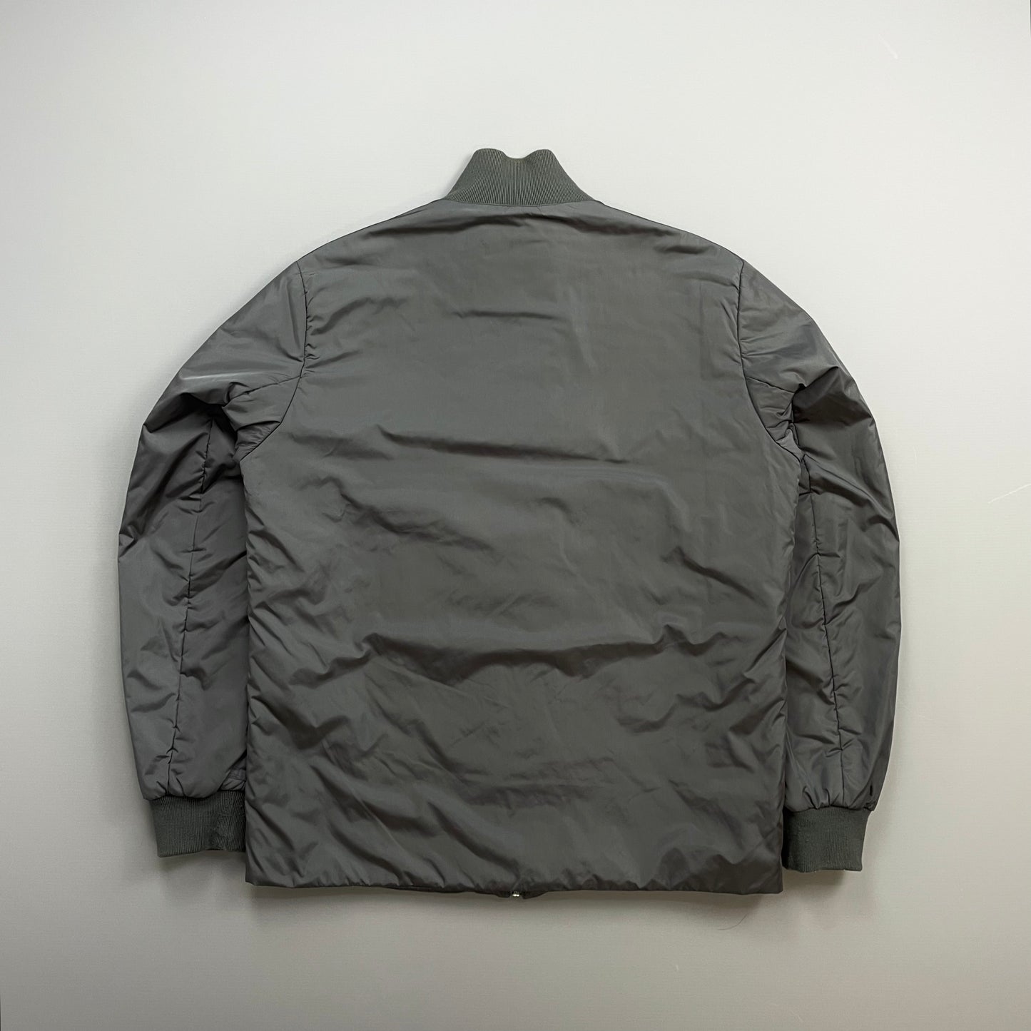 Prada Sport White 00s Goretex 3-in-1 Nylon Padded Bomber Liner & Trench Overcoat