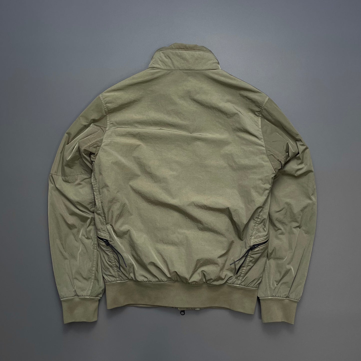 C.P. Company Khaki Brown Chrome-R Padded Bomber Jacket