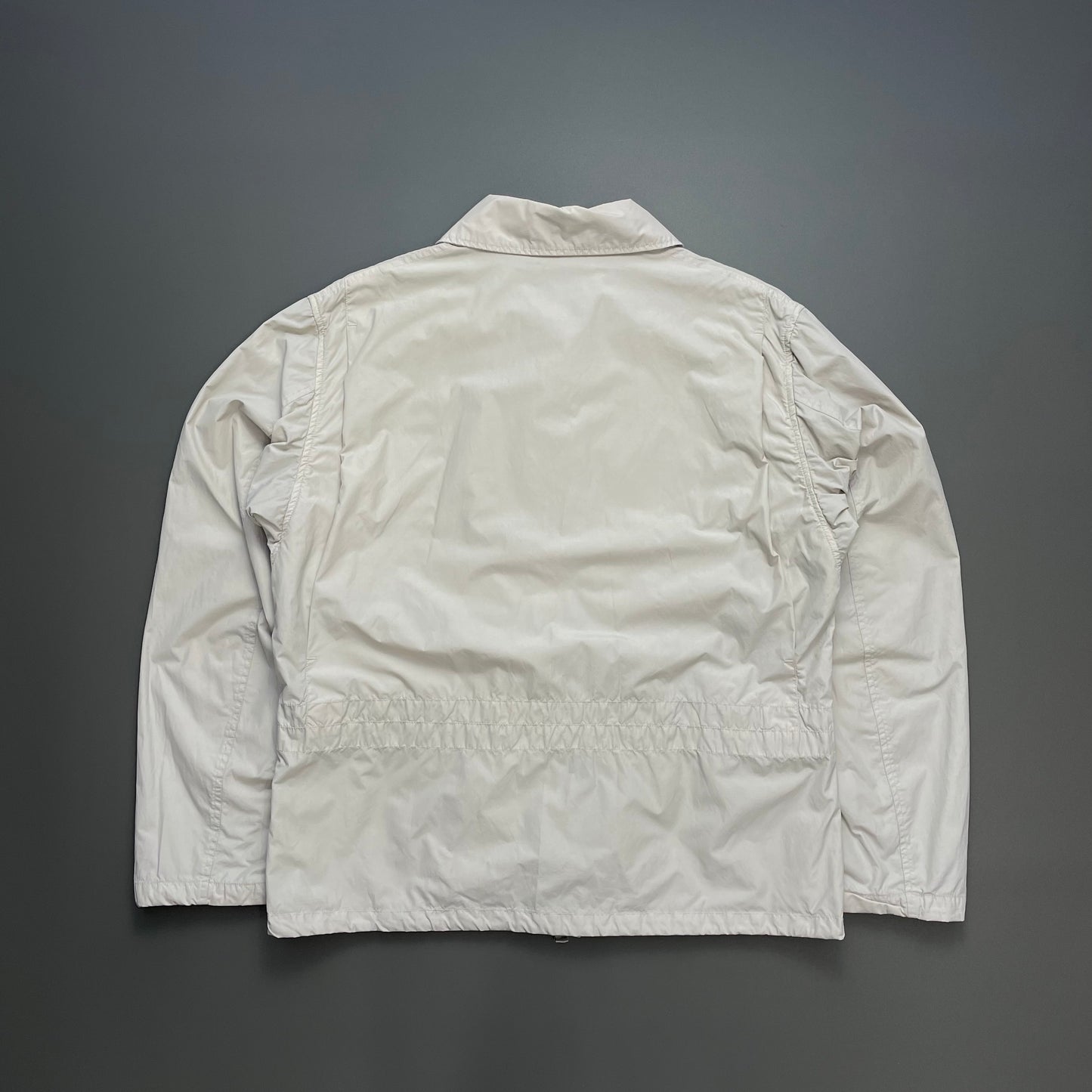 Stone Island Denims Grey SS03 Nylon Zip-Through Harrington Jacket