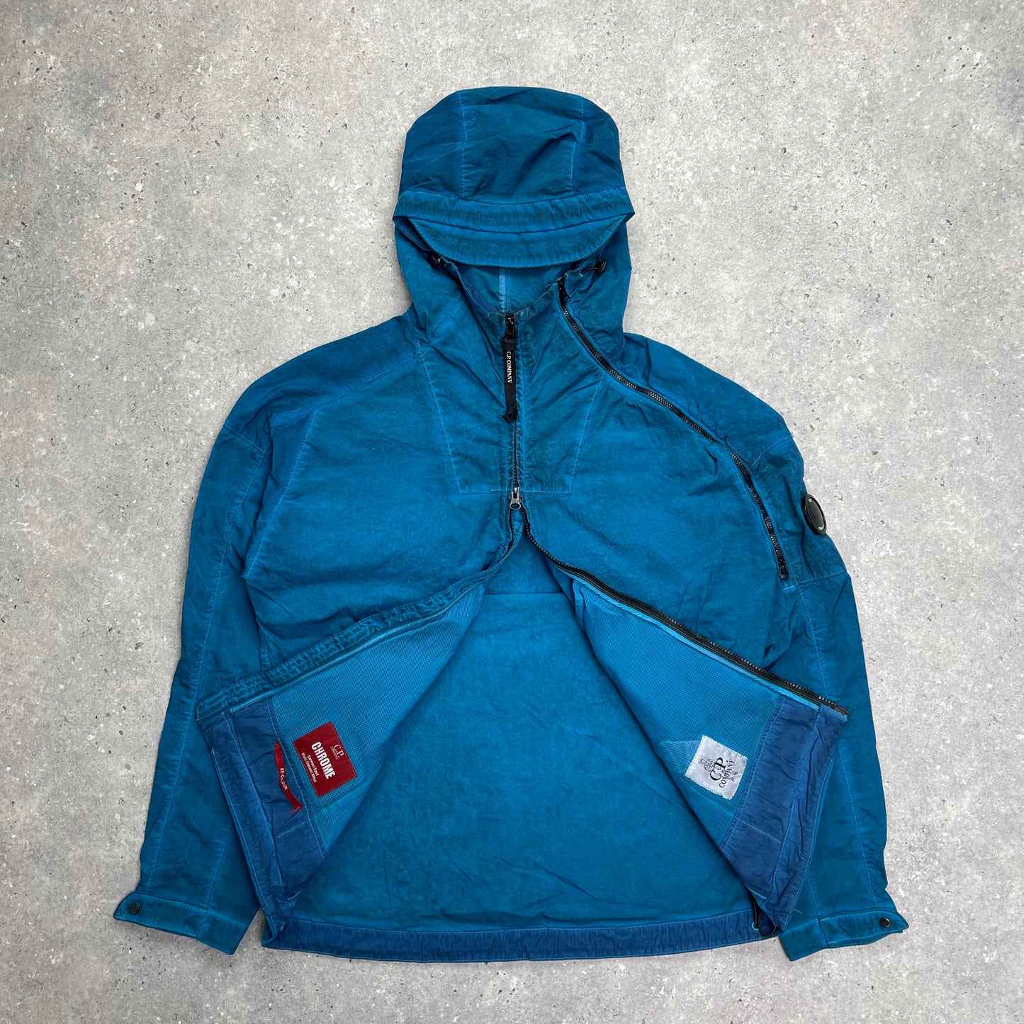 C.P. Company Blue Chrome Re-Colour Nylon Jacket