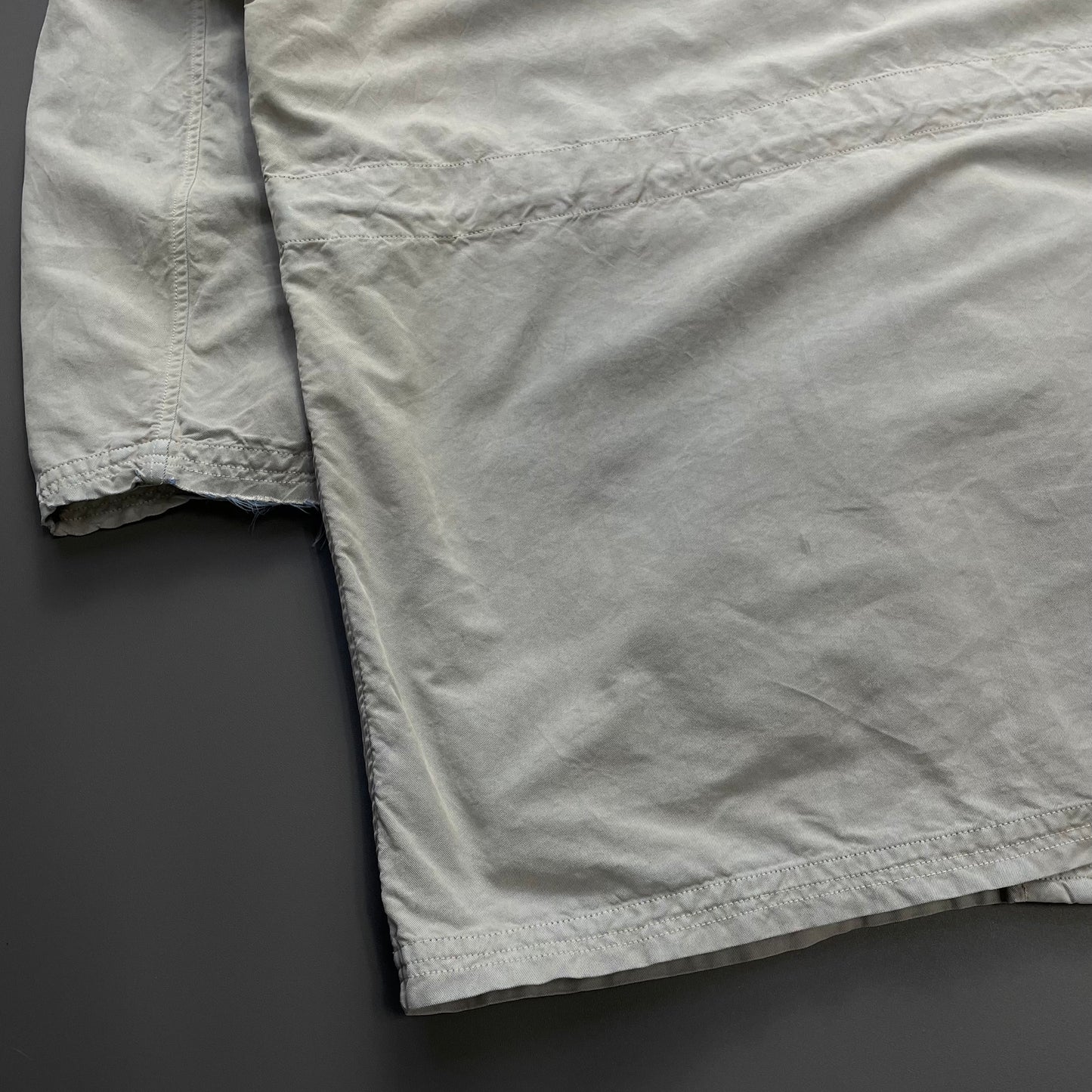 C.P. Company Grey 1992 Ideas From Massimo Osti Rubber Wool 2-in-1 Parka