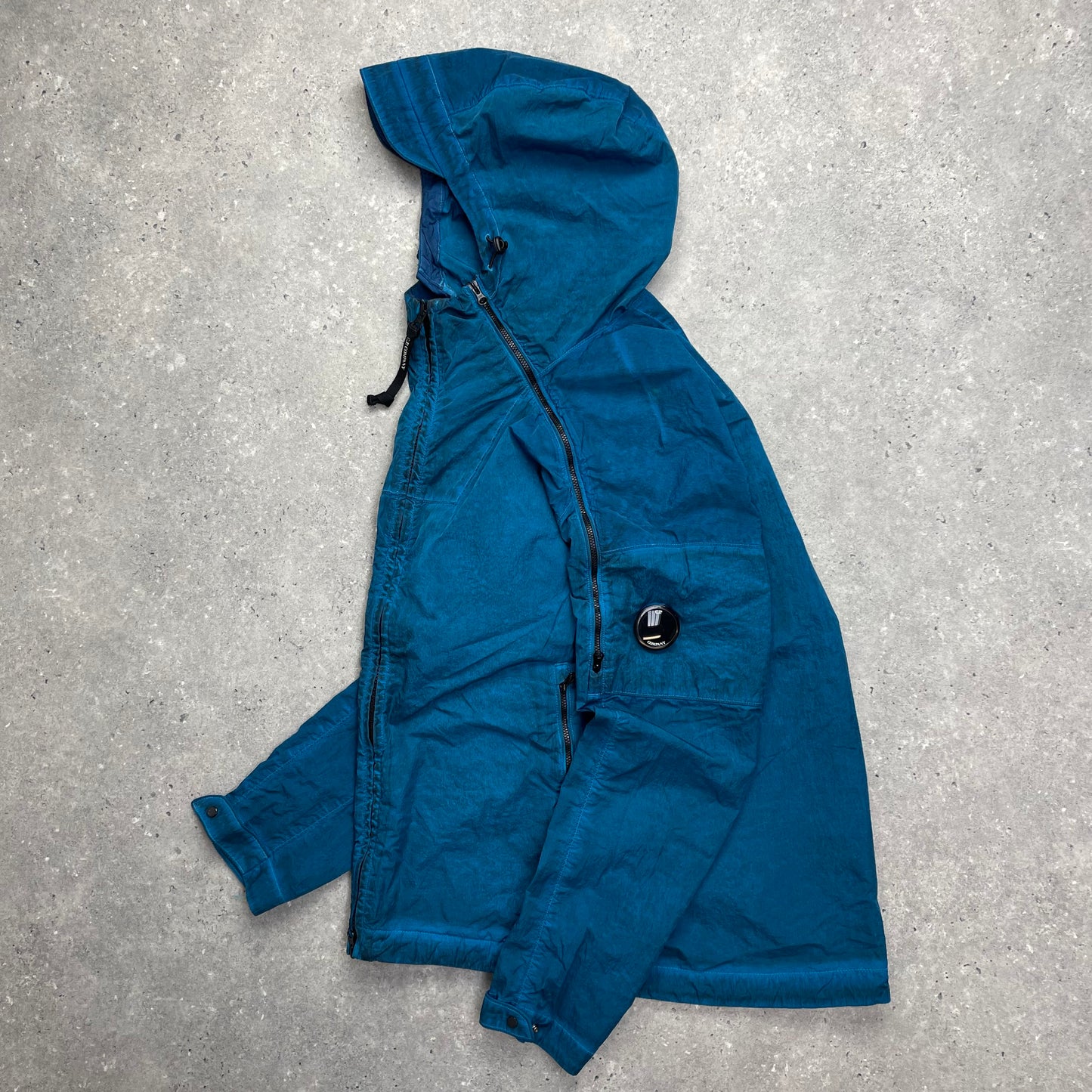 C.P. Company Blue Chrome Re-Colour Nylon Jacket